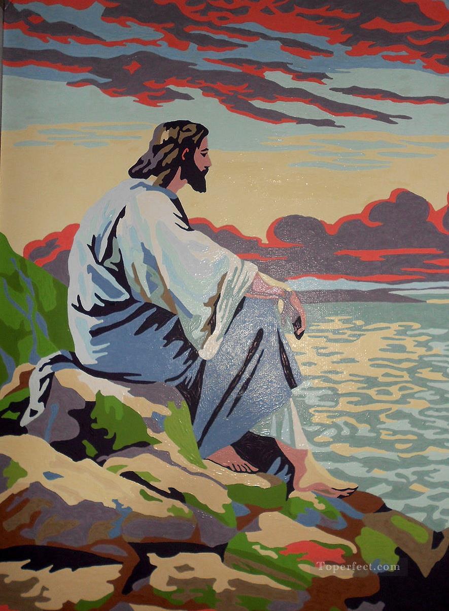 Jesus pop religious Christian Oil Paintings